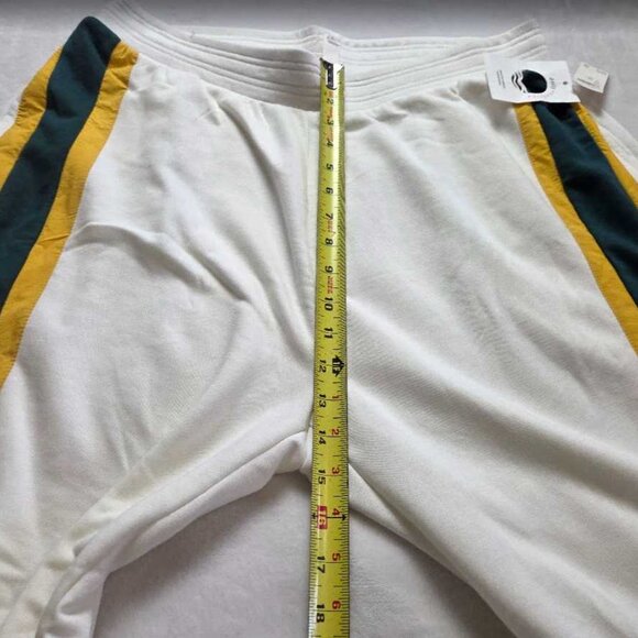 New XL Daily Practice x Anthropologie Pull-on wide leg track pants in white - Picture 7 of 11